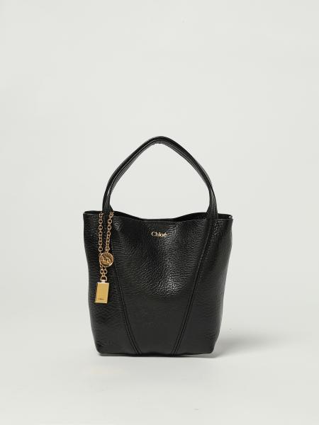 Spin Mini Grained Leather Bag Chloé
