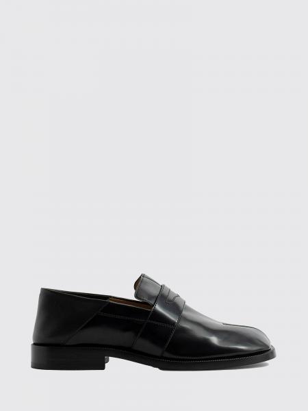 Mocasines Tabi de piel cepillada Maison Margiela