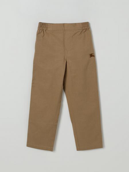 Burberry: Брюки мальчик Burberry