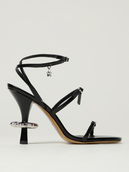 The Daisy Leather Sandals with Applications Marc Jacobs