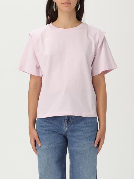 Tシャツ・カットソー ISABEL MARANT ETOILE SS25 (HT0552FA C1J07E70RD) Tee-shirts Etoile Woman | ISABEL MARANT Official Online Store