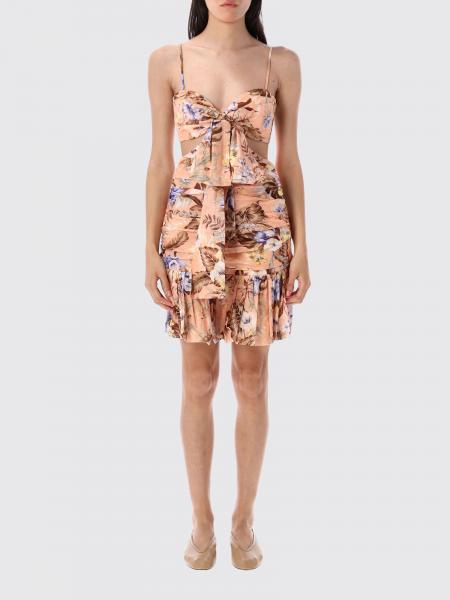 ZIMMERMANN: Dress woman - Pink | Zimmermann dress 3492DSS254