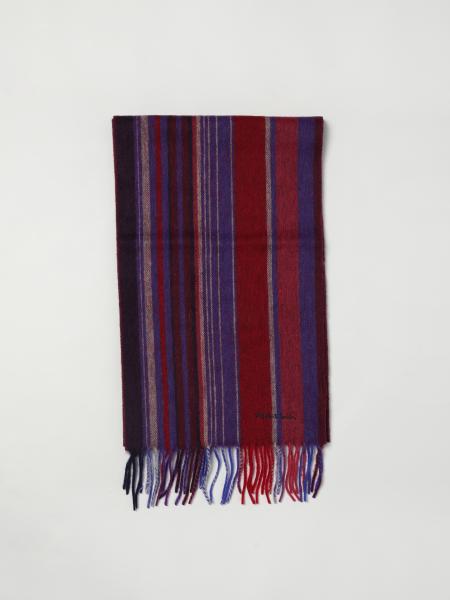 Écharpe en laine rayée multicolore PS Paul Smith