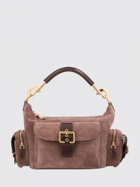 Borsa a spalla in camoscio Chloé
