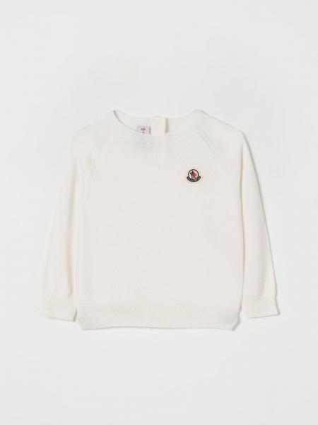 Maglia a girocollo con logo Moncler