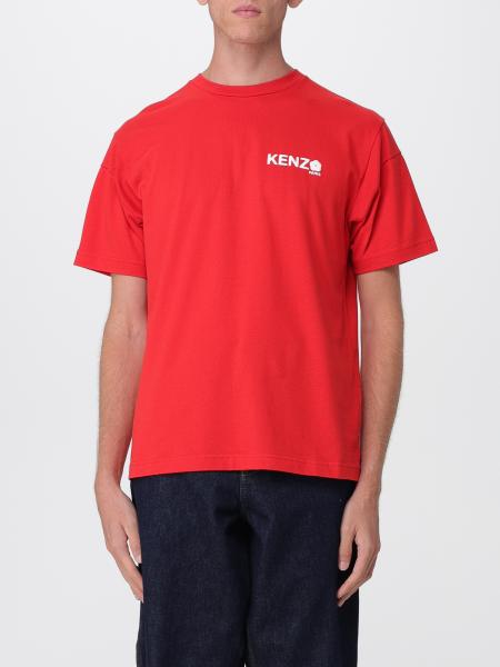 T-shirt in cotone con logo Kenzo
