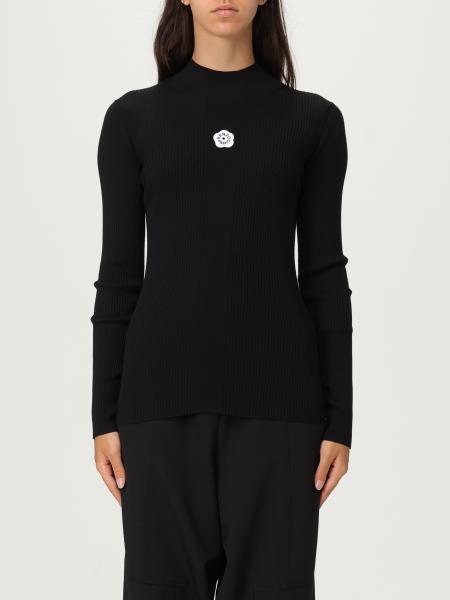Top Kenzo in maglia a coste