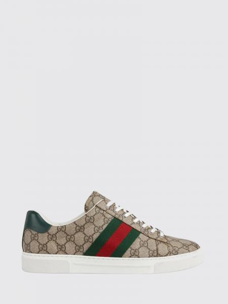 Ace GG Supreme Canvas Sneakers Gucci