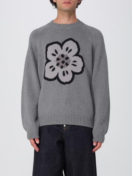 Maglione in lana con fiore Kenzo