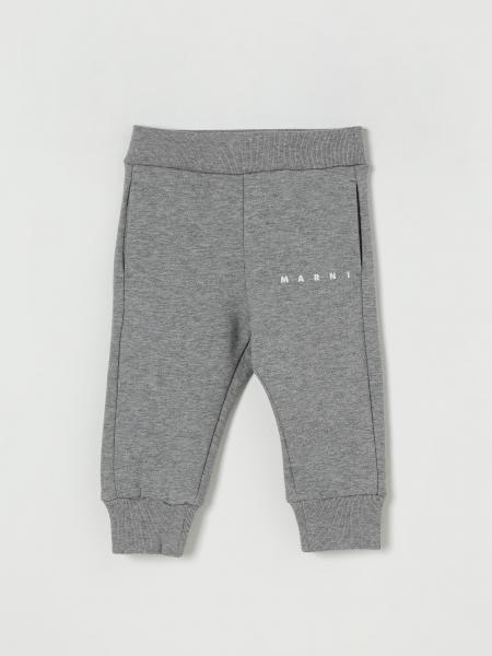 Pantalone sportivo Marni in cotone con logo