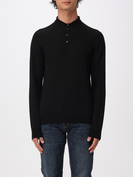 Extrafine Wool Polo Shirt Drumohr