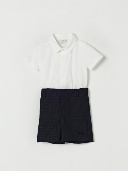 Coordinato in cotone FF Fendi