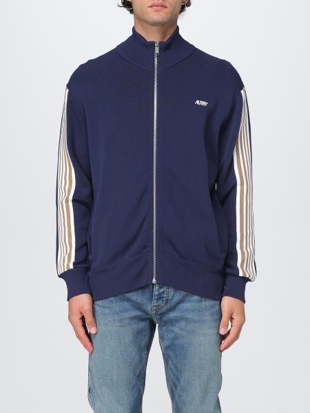 Felpa Autry in cotone con zip