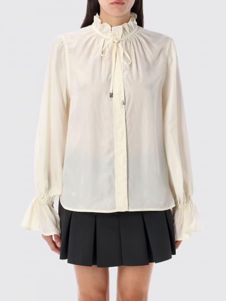 Camicia Ganni in viscosa e cupro