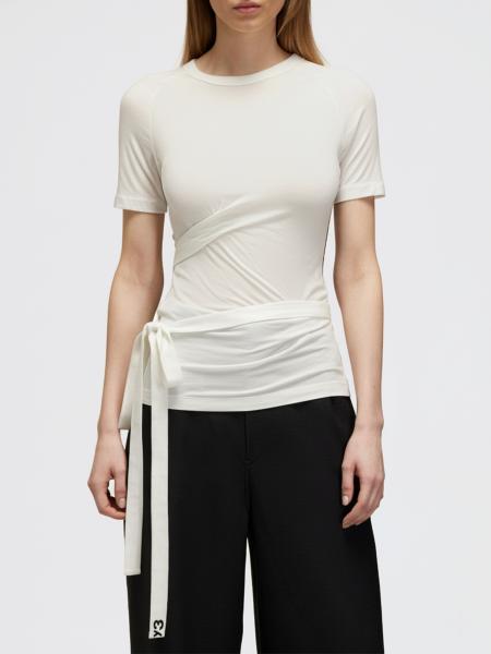 Drapierte Lycra T-Shirt Y-3