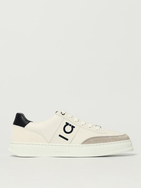 Sneakers Gancini Ferragamo in pelle