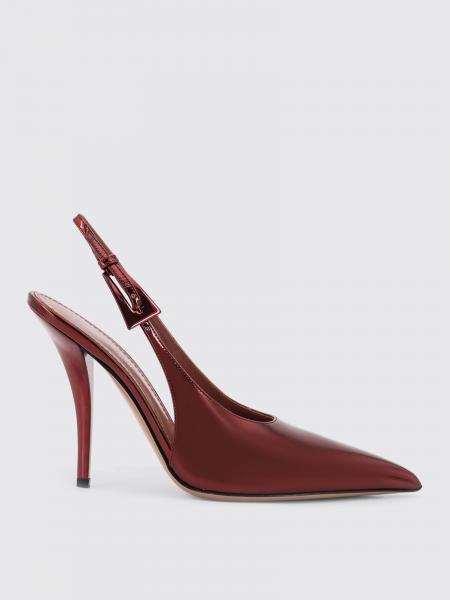Slingback Jessica Paris Texas in pelle spazzolata