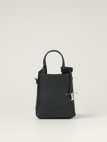 Borsa a mano in pelle di vitello a grana Tod's