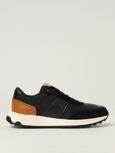 Sneakers Running Mid Tod's in pelle e mesh