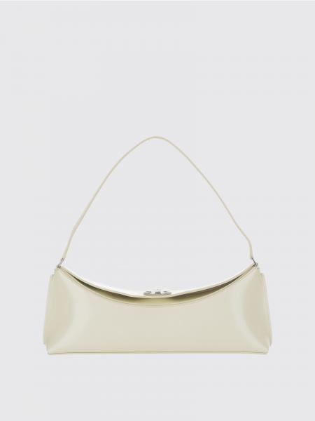 Pochette Ovalo Jacquemus in pelle spazzolata