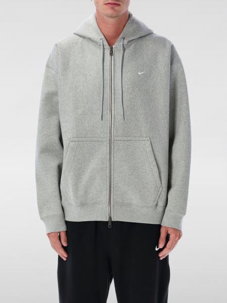Cotton Blend Hooded Sweatshirt Nike