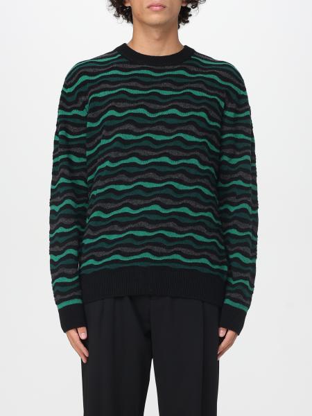 Maglia a girocollo in lana a zig zag Missoni