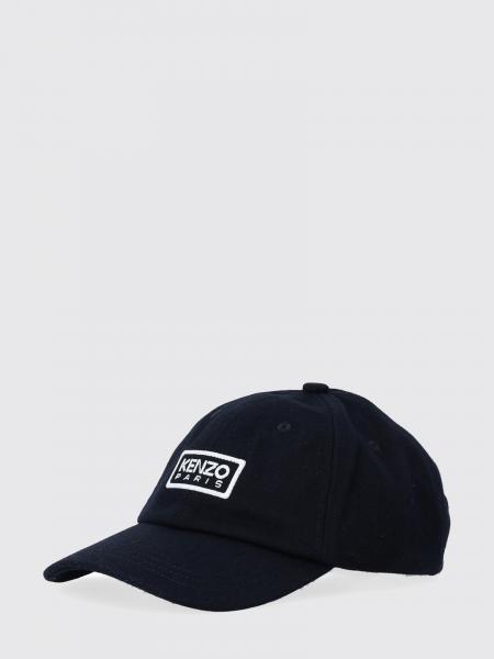Cappello Kenzo in cotone con logo ricamato