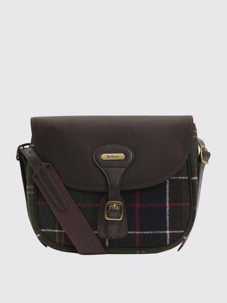 Borsa Cromarty Barbour in tana tartan e pelle sintetica