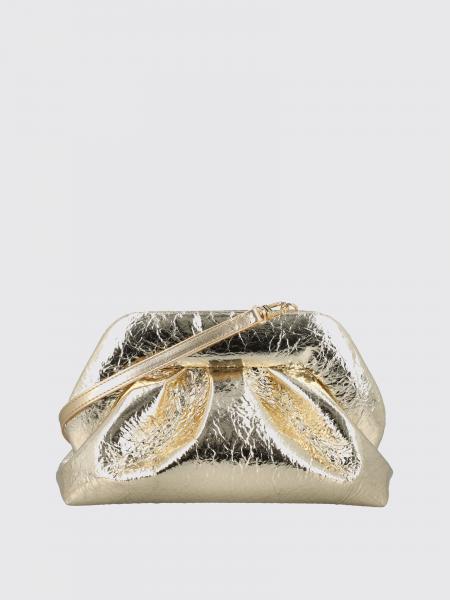 Clutch Gea Themoirè in pelle vegana laminata