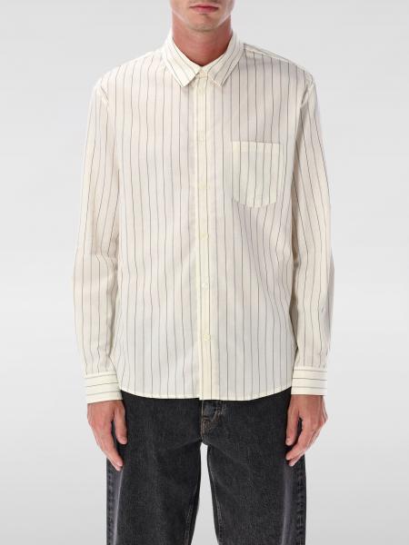 Camicia in misto cotone gessata A.P.C.
