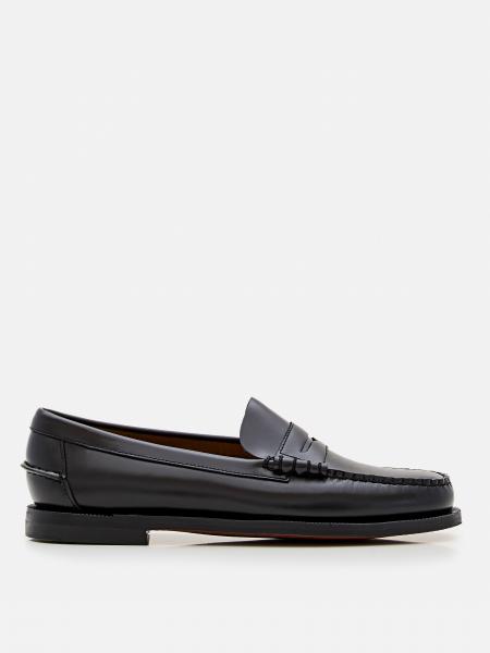 Classic Dan Brushed Leather Loafers Sebago