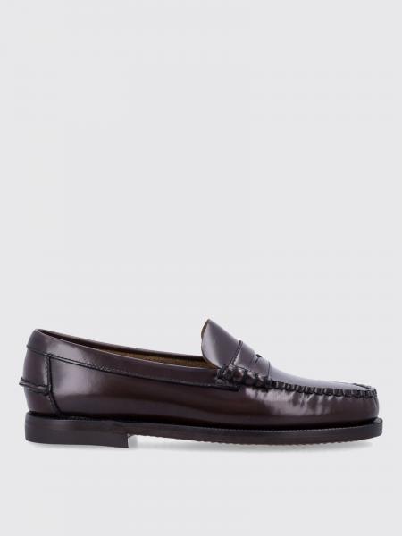 Classic Dan Brushed Leather Loafers Sebago