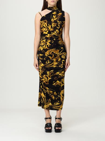 ノリノリ VERSACE JEANS COUTURE美品 未使用 タグ付き MADE IN ITALY製 VERSACE JEANS COUTURE VネックTシャツ ベ