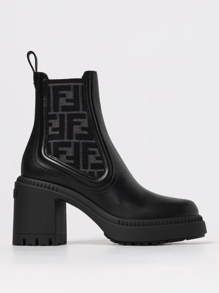 Flache stiefeletten damen Fendi