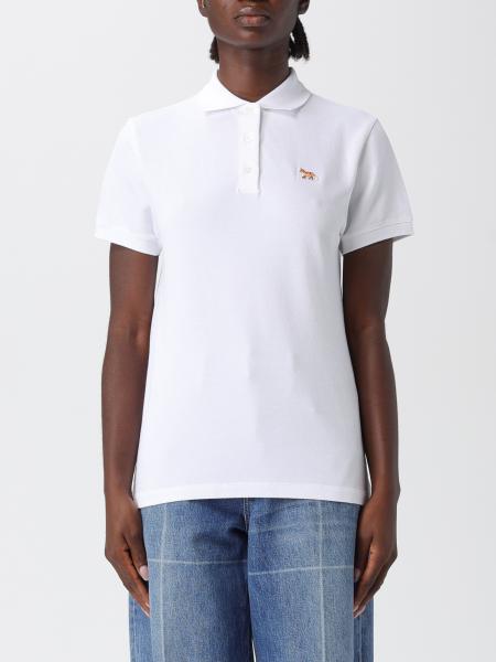 Polohemd aus Baumwolle Maison Kitsuné