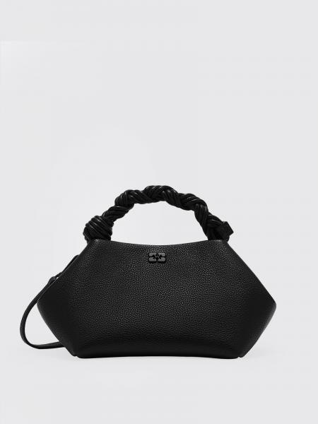 Borsa a mano Bou in pelle a grana Ganni