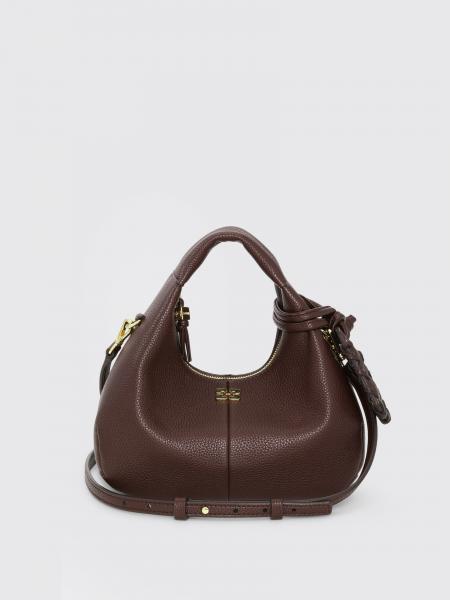 Borsa hobo Ganni in pelle riciclata
