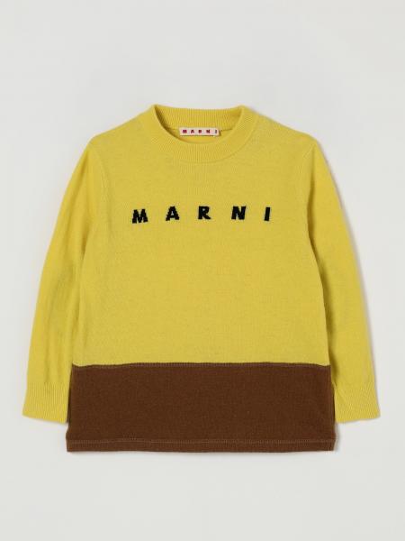 Pullover Marni in misto lana con logo