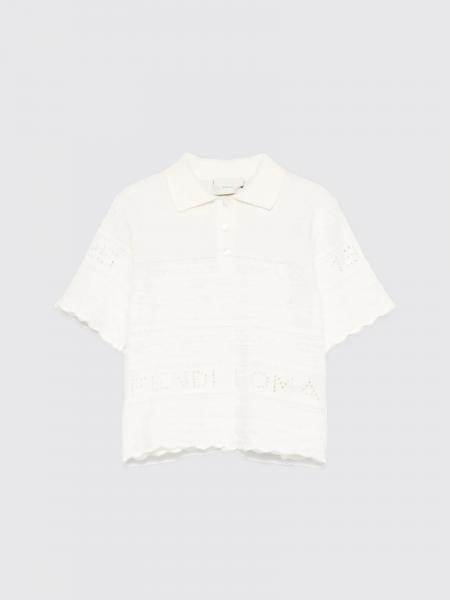 Polo in cotone FF Fendi