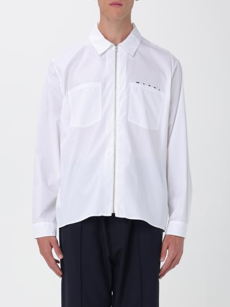 Camicia Marni in cotone con logo