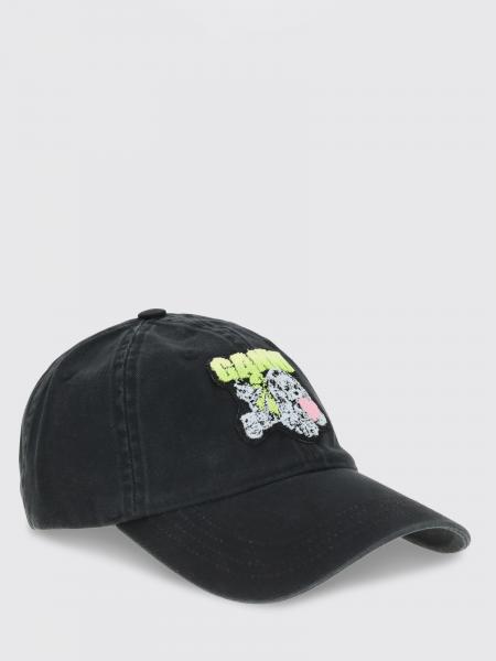 Cappello da baseball in cotone Ganni
