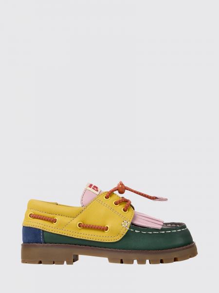 Bobo Choses x Camper Leather Boat Loafers