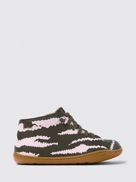 Twins Printed Leather Sneakers Camper