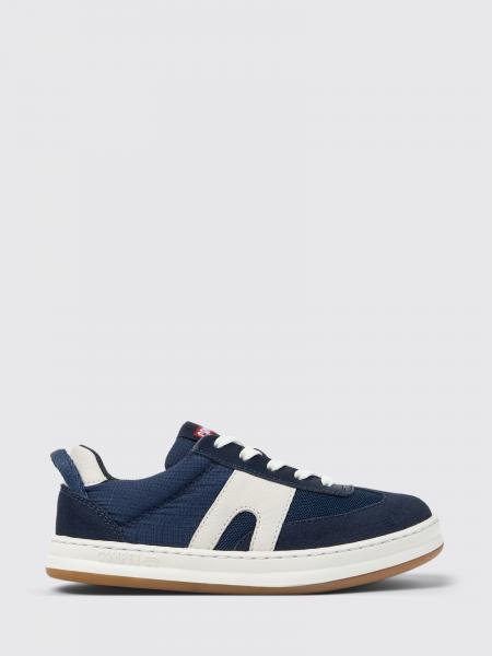 Runner Recycled Leather and Fabric Sneakers Camper