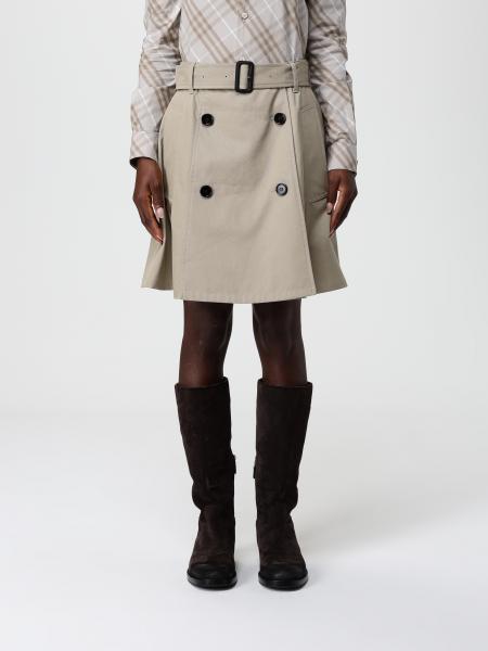 Gonna a portafoglio Burberry in cotone