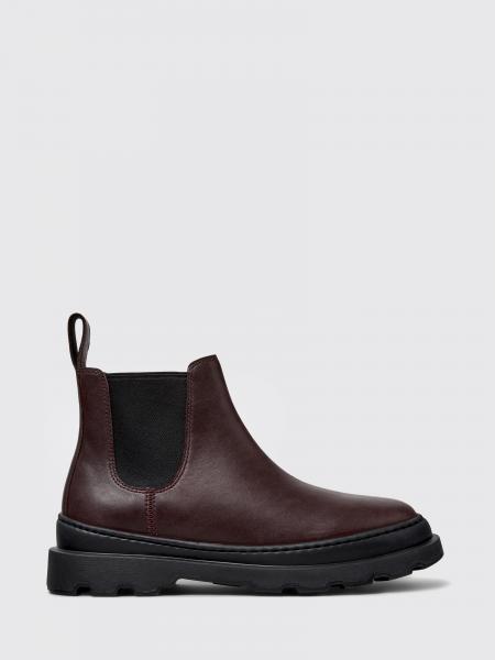 Camper Brutus+ Leather Ankle Boots