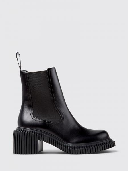 Pix London Camper Leather Ankle Boots