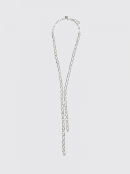 Collana Laky Semicouture in ottone con strass incastonati
