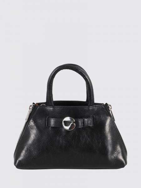 Coperni Mini Data Bag in Aged Leather