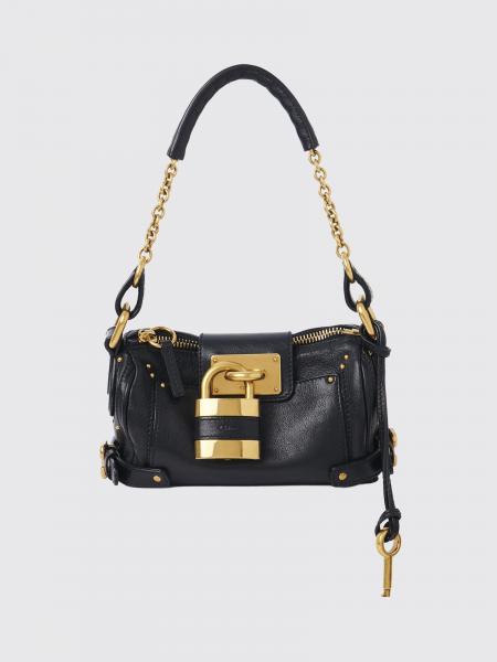 Small Paddington Bag Chloé in Grained Leather